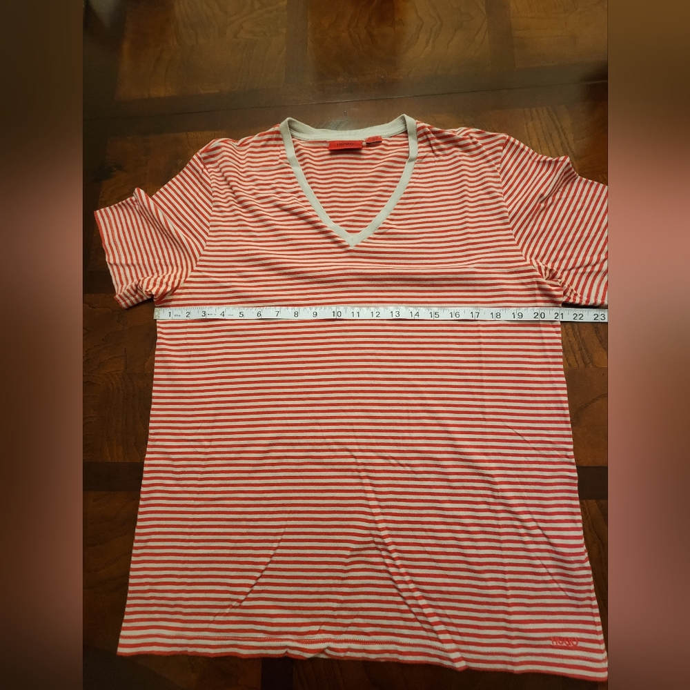 Men v-neck t-shirt short sleeve